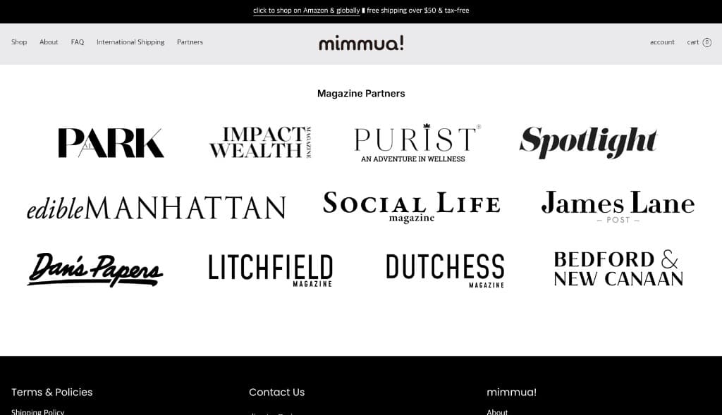 mimmua! Magazine Partners