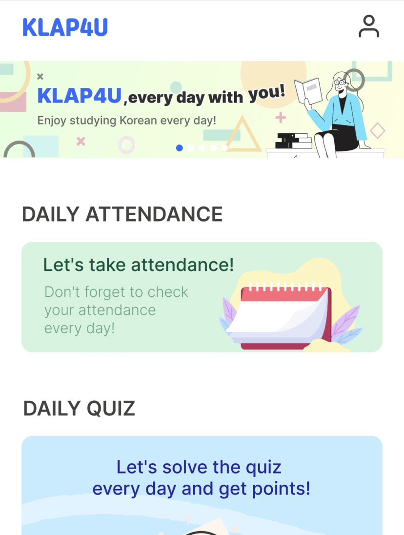 KLAP4U Learn EPS-TOPIK with AI 대표 화면